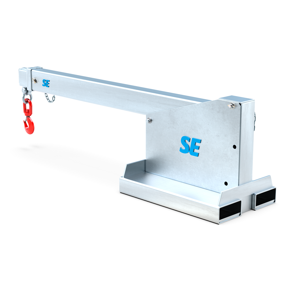 Kranarm für Gabelstapler 4,5 t 770–3530 mm verstellbar, kippbar – Bild 3