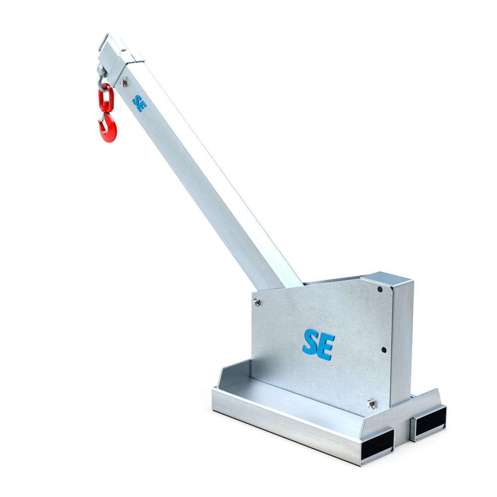 Kranarm für Gabelstapler 4,5 t 770–3530 mm verstellbar, kippbar – Bild 4